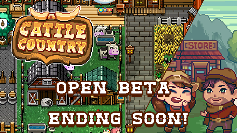 Last few days of the Cattle Country Beta! | Playtonic Games